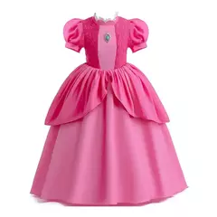 Bebê rapunzel cosplay traje meninas pequena sereia aurora disfarce crianças ariel bela adormecida vestido de natal princesa fantasia na internet