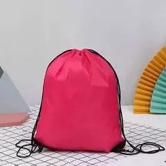 Imagem do Impermeável Foldable Gym Bag, Bundle Pocket, Mochila de Fitness, Cordão, Loja de Bolso, Caminhadas, Acampamento, Natação, Homens, Mulheres Sacos Esportivos