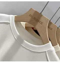 Aossviao verão branco camiseta de algodão feminino de manga curta estudante versátil solto meia manga camiseta harajuku tendência superior - Wolf Magazine