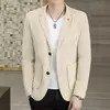 Alta qualidade blazer masculino multicolorido negócios casual elegante moda premium simples festa compras cavalheiro fino ajuste jaqueta