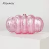 Alizekerr-Acrílico Box Evening Clutch para Mulheres, Novas Bolsas Elegantes, Boutique, Única, Novidade Bolsas, Nupcial, Festa de Casamento