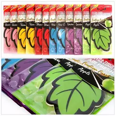 Ambientador personalizado do carro, cheiro do perfume, acessórios interiores, 1 PC, 6 PCes, 12 PCes, 18 PCes, 24 PCes - comprar online