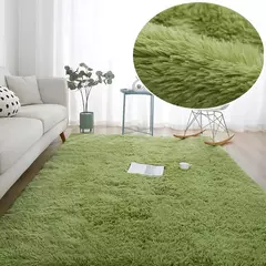 Tapete cinzento para sala de estar tapete de pelúcia cama quarto piso tapetes macios anti-deslizamento decoração da casa tapetes de veludo macio cobertor do quarto dos miúdos - Wolf Magazine