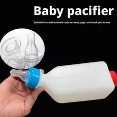Garrafa de leite de cordeiro pendurável garrafa de alimentação pequenos animais garrafas de enfermagem de cordeiro com garrafa de cabra de mamilo macio 500ml/800ml na internet