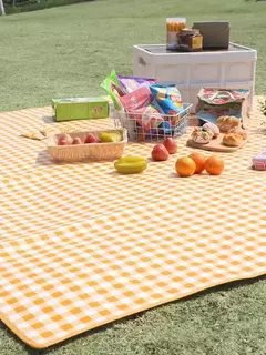 Impermeável e à prova de umidade portátil Tent Dormir Mat, Outdoor Camping Mat, Praia Piquenique Mat, Double-Sided filme de alumínio - Wolf Magazine