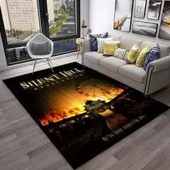Silent Hill-Tapete antiderrapante para decoração de salas de jogos, tapete de - Wolf Magazine
