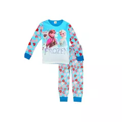 Conjunto pijama de algodão infantil, pijamas femininas, Frozen Anna Cartoon, roupas de bebê, primavera, outono, novo - loja online