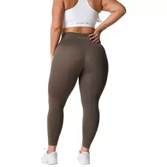 NVGTN Sólida Sem Costura Leggings Mulheres Soft Workout Tights Fitness Outfits Yoga Calças Alta Waisted Gym Wear Spandex Leggings na internet