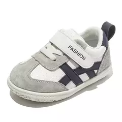 Sapatilhas antiderrapantes brancas para crianças, sapatos casuais, respirável, gancho, ao ar livre, crianças, criança, meninos, meninas, design de moda - Wolf Magazine