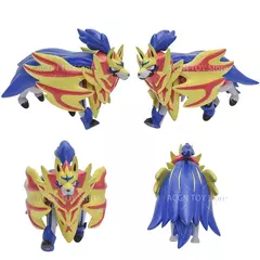 Imagem do Original tomy pokemon figura zacian zamazentaeshiram arceus lunala rayquaza giratina zygarde palkia kyogre ação brinquedos pvc