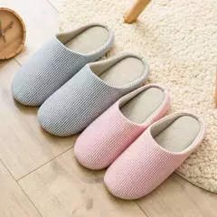 Chinelos macios antiderrapantes macios para homens e mulheres, apartamentos confortáveis para casais, sapatos de casa interior para casal - loja online