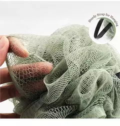 Imagem do Back Brush Soft Mesh Bath Sponge Balls Nylon Cleaning Brush Shower Esfoliante Scrubbers Loofah Esponja para Mulheres, Homens Banheiro