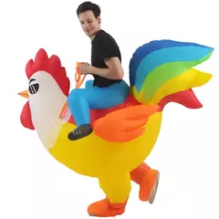 Anime quente dinossauro inflável traje festa trajes da mascote terno disfraz cosplay trajes de halloween para adultos crianças vestido - comprar online
