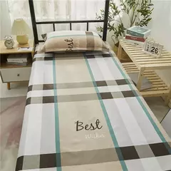 Lençóis modernos de algodão poliéster, Roupa de cama, Colcha para cama de solteiro, Tecido caseiro, 120x210cm, 1pc na internet