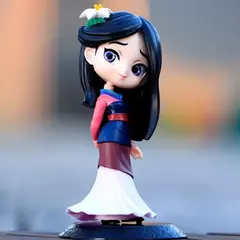 14-16cm princesa q posket neve branca sereia cinderela belle mulan jasmim tinkerbell aurora pvc ação figuretoy crianças presentes - Wolf Magazine
