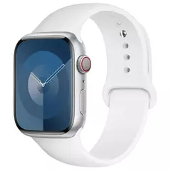 Pulseira de Silicone para Apple Watch, Pulseira Esportiva, iWatch Series 8, 7, 6