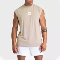 Imagem do Colete de ginástica sem mangas para musculação masculino, regata esportiva, malha de secagem rápida, top de corrida fitness, roupas masculinas, novo, verão, 2022