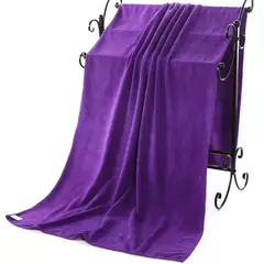 Toalha de Banho Super Grande Microfiber, Suave, Alta Absorção, Secagem Rápida, Uso Multi-funcional, Esportes, Salão de Beleza, Hotéis - loja online