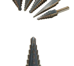 Hss 4241 conjunto de brocas passo de cobalto, furo múltiplo, 50 tamanhos, ferramenta de metal para trabalhar madeira com caixa de alumínio para perfuração - comprar online