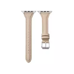 Imagem do Pulseira de couro para Apple Watch, Banda, Pulseira, Ultra 9, 7, SE, 3, 4, 6, 8, 44mm, 40mm, 41mm, 42mm, 38 milímetros, 49 milímetros, 44 milímetros, 45 milímetros