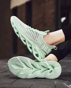 Imagem do Tênis de malha respirável masculino, Sapatos casuais volumosos, Luxo, Clássicos, Tendências originais, à venda, Primavera, Outono, 2022