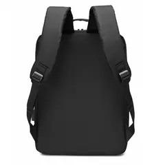 Impermeável Nylon Laptop Mochila para Homens, Mala De Viagem, Carregamento USB, Mochilas Escola De Computador, 15.6";;VERDADEIRO;;"black - loja online