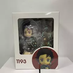 Imagem do Figuras de anime Demon Slayer Inosuke # 1361 Tanjirou # 1193 Nezuko # 1194 Zenitsu # 1334 Brinquedos de PVC Figura de ação Giyuu Kimetsu no Yaiba