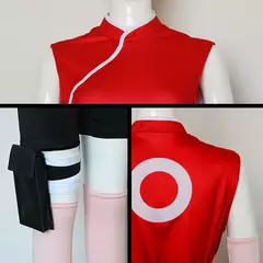Haruno sakura cosplay anime traje feminino meninas saia roupa unisex ninja dos desenhos animados traje de carnaval de halloween - loja online