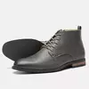 Ankle Boots confortáveis para homens, marca de moda estilo americano, 2024