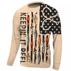 Camisa masculina de pesca de manga longa proteção UV, respirável secagem rápida, suor leve wicking top, ao ar livre, verão, primavera - Wolf Magazine