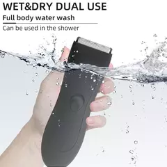 Mens Body Hair Trimmer para homens Bolas Mulheres Lady Shaver Depilação Bikini Trimmer Virilha Body Shaver Groomer Arm Beard Razor - Wolf Magazine