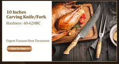 Imagem do Hezhen 5 a 6pc conjunto de faca cozinha profissional damasco super aço chef paring santoku afiada cozinhar cozinha com suporte magnético