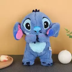 Imagem do Boneca de pelúcia Stitch para crianças, Lilo e Stitch, brinquedo Kawaii acalma, Anime Baby Music, brinquedos leves para dormir, modelo de presente para criança, respiração, novo