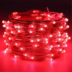 USB Bateria Operado LED String Light, Fio De Cobre, Guirlanda, Fada Iluminação Cordas, Natal, Festa De Casamento, Decoração Lâmpadas, 100-2m - comprar online