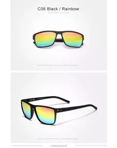 Imagem do Kingseven óculos de sol polarizados para homens e mulheres, moldura quadrada, melhor para dirigir, viagens ao ar livre, novo lc755
