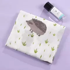 Swaddle de musselina macia para bebé, cobertores infantis, envoltório recém-nascido, estilo Ins, 100% algodão, 120x110cm, 1pc - Wolf Magazine