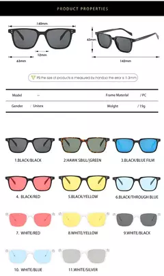 Retângulo Tony Stark Óculos De Sol Para Homens, Lente Azul, Óculos De Homem De Ferro, Brand Designer De Moda, Vintage - comprar online