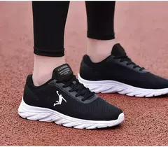 Tênis respirável masculino, confortável, clássico, casual, ao ar livre, caminhando, esporte, tênis - loja online