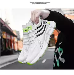 Sapatilhas Esportivas de Malha Respirável Masculina e Feminina, Leve, Casual, Ténis, Luxo, Masculino, Ténis, Marca - Wolf Magazine