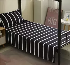 Imagem do Lençóis modernos de algodão poliéster, Roupa de cama, Colcha para cama de solteiro, Tecido caseiro, 120x210cm, 1pc