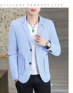 Imagem do Alta qualidade blazer masculino multicolorido negócios casual elegante moda premium simples festa compras cavalheiro fino ajuste jaqueta