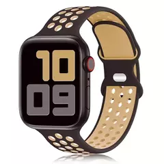 Bracelete Sport para Apple Watch, Bracelete de Silicone, iWatch Series 9, 8, SE, 7, 3, Ultra 2, 49mm, 40mm, 41mm, 42mm, 44mm - comprar online