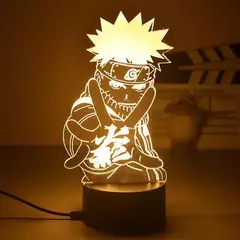 Naruto anime figuras de ação luz noturna mangá boruto itachi akatsuki quarto lâmpada crianças uzumaki namikaze minato presente brinquedos - loja online