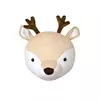 3D Animal Wall Mount for Children, Stuffed Toys for Kids, Nursery Wall, Home Decor Acessórios, Presentes de aniversário, Zebra, Elefante, Girafa