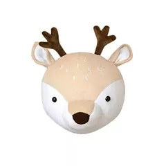 3D Animal Wall Mount for Children, Stuffed Toys for Kids, Nursery Wall, Home Decor Acessórios, Presentes de aniversário, Zebra, Elefante, Girafa