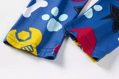 Boys Paw Patrol Pajamas Set Thin Long Sleeved Mashall Chase Rubble Patrulla Children Clothes Kids Sleepwear Spring Nightwear - loja online