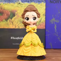14cm disney q posket bela e a fera brinquedos belle pvc princesa figuras ação brinquedo modelo colecionável na internet