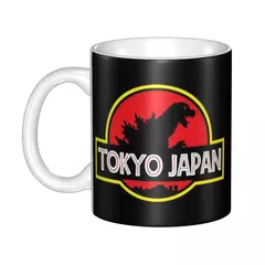 Dinossauro personalizado World Jurassic Park Canecas DIY Horror Movie Ceramic Ch - comprar online