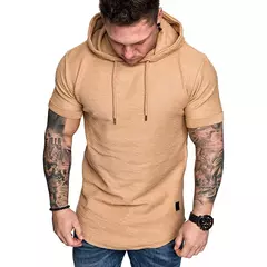 MRMT-moletons de manga curta para homens, moletom masculino com capuz casual, moletons monocromáticos, novidade nova, 2022, 2024 - loja online