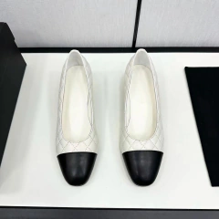 Sapatos de salto alto baixo de couro genuíno para mulheres, sapatos de noite casuais, moda feminina, alta qualidade - loja online